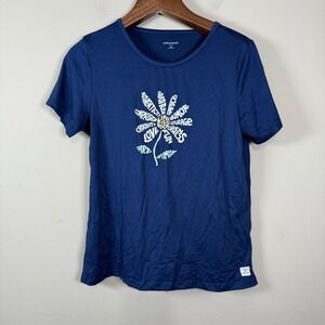 Life is Good Sleep Daisy Short Sleeve Tee Medium Soft